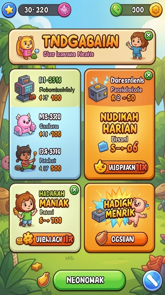 Tangkapan layar menunjukkan karakter utama dalam aksi berani.