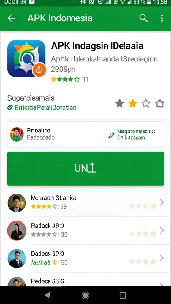 Tampilan level pertama yang menawan.