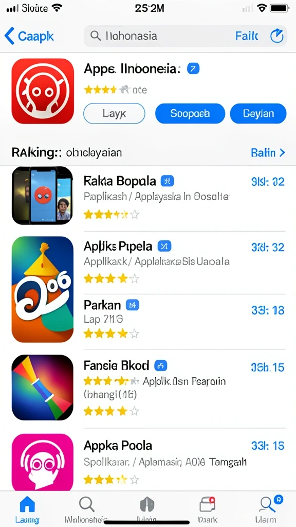 Tampilan antarmuka game yang menarik dan mudah dipahami.