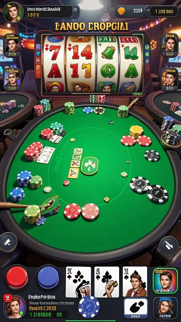 Fitur multiplayer memungkinkan interaksi dengan teman.