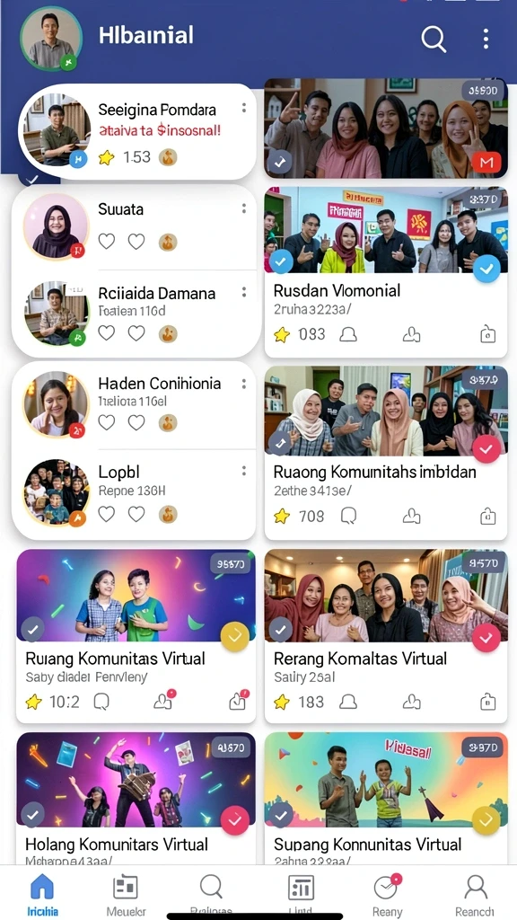 Tampilan antarmuka yang menarik dan mudah digunakan.