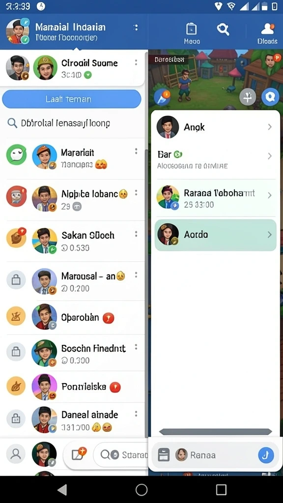 Tampilan antarmuka yang intuitif dan menarik.