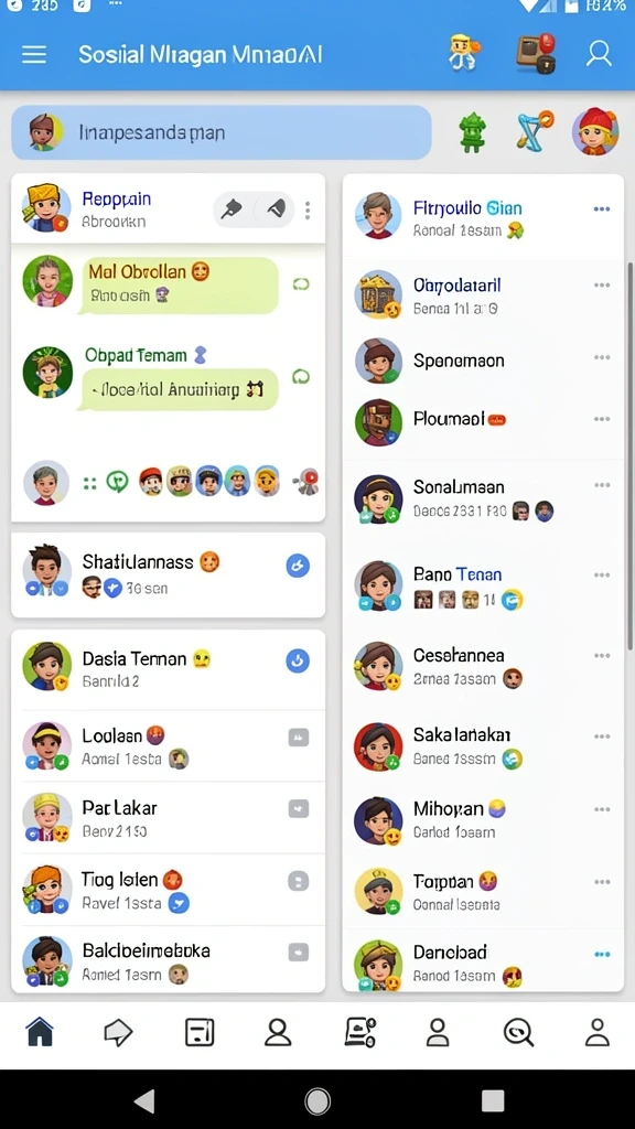 Pengaturan mode permainan yang beragam dan menantang.