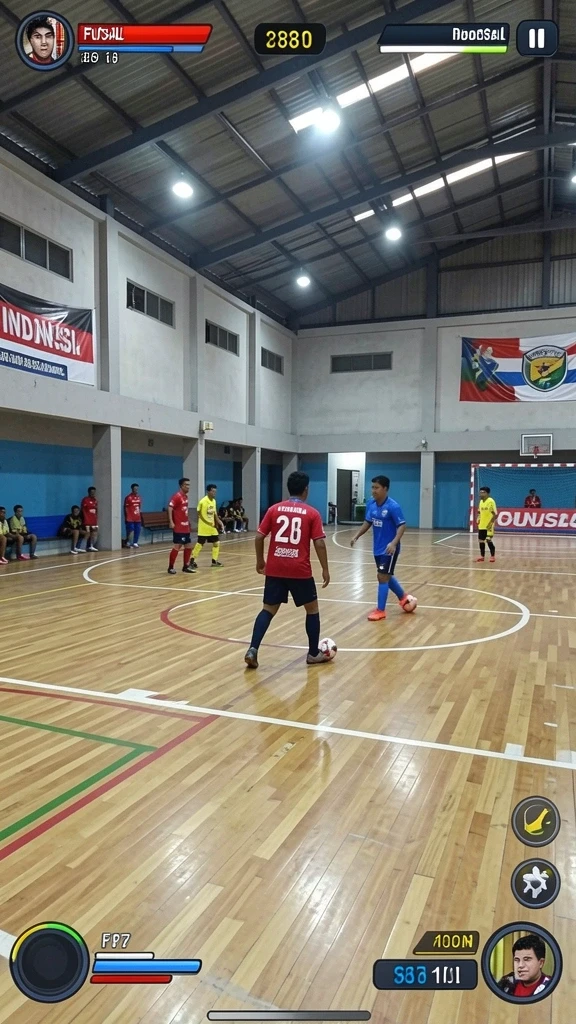 Level menantang dengan desain yang menarik.