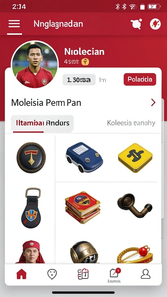 Tampilan antarmuka utama aplikasi COCOL88.
