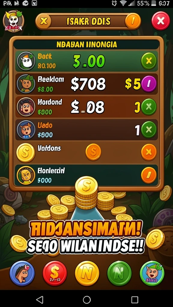 Screenshot menampilkan karakter utama dalam aksi petualangan.