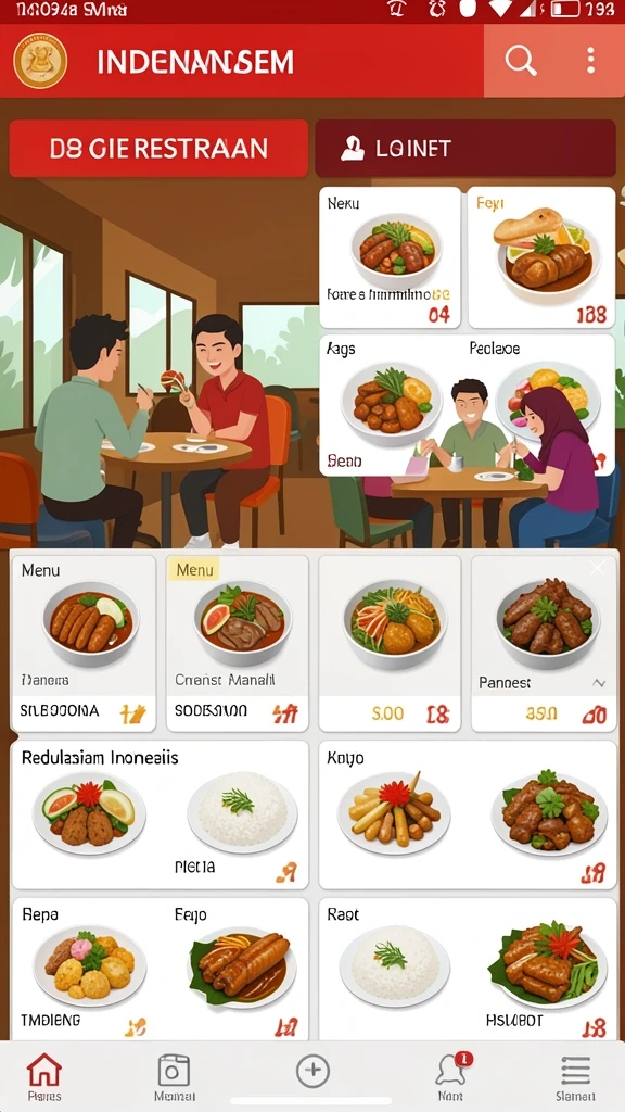 Koleksi karakter yang bervariasi dan menarik.