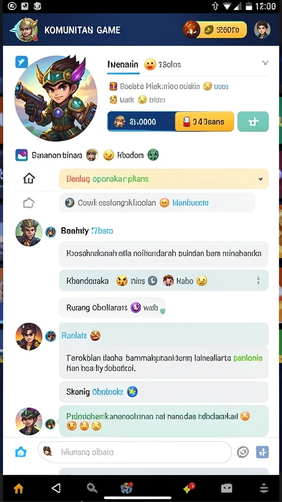Tampilan antarmuka yang menarik dan intuitif.
