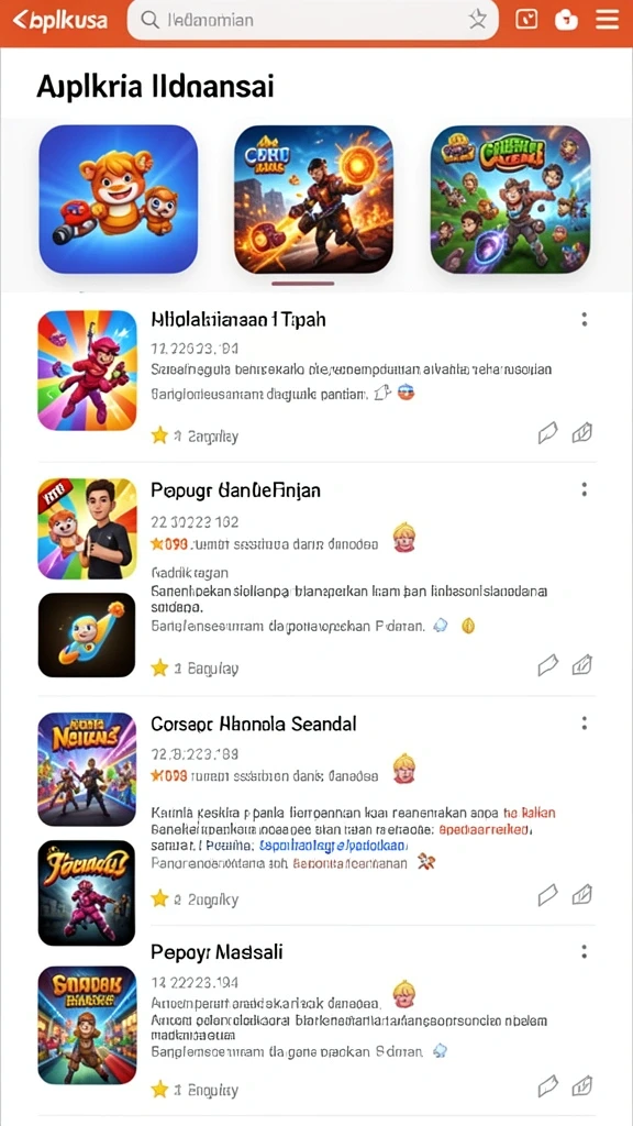 Tampilan menarik dari permainan slot baru.