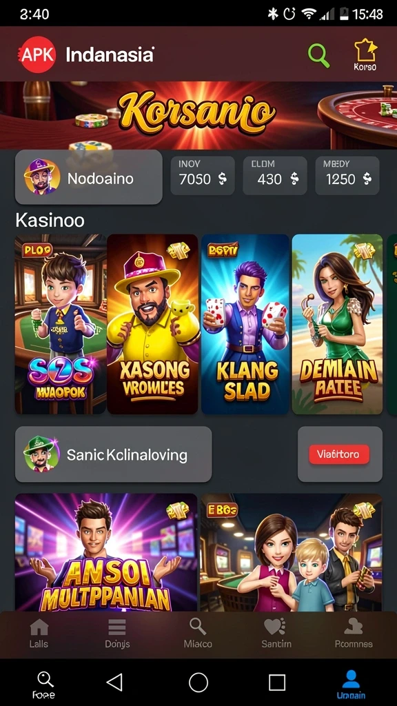Tampilan antarmuka yang user-friendly dan mudah dinavigasi.