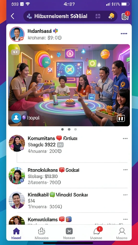 Tampilan antarmuka yang ramah pengguna.