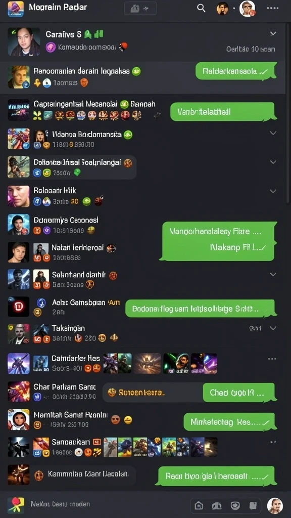 Berbagai karakter unik untuk dipilih dalam IDRGAME.