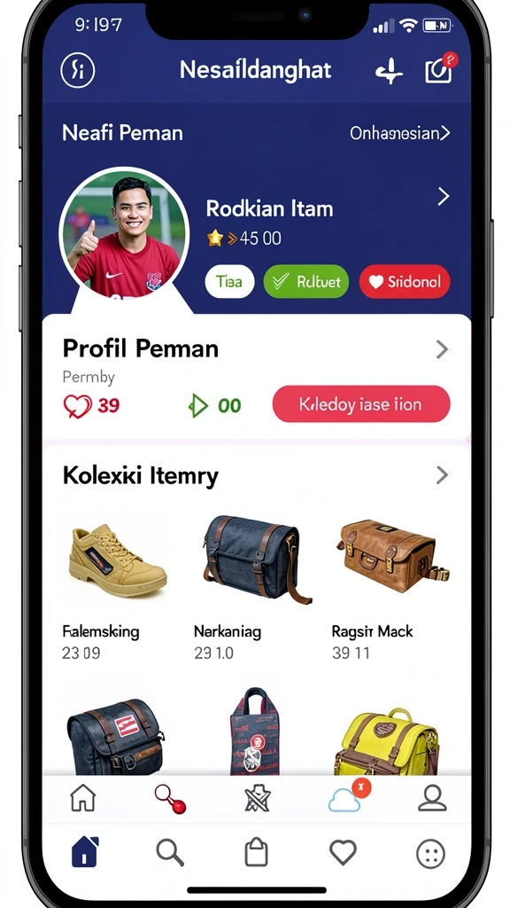 Tampilan antarmuka yang mudah digunakan.