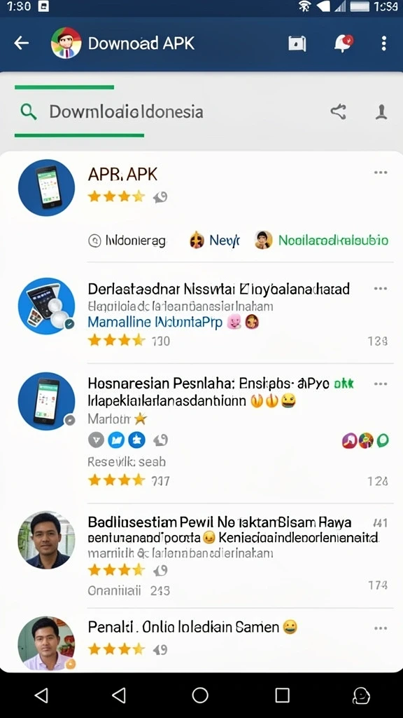 Tampilan antarmuka yang menarik dan modern.