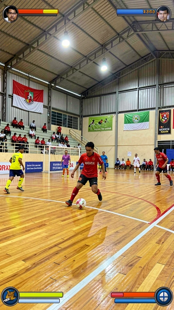 Tampilan menarik dari antarmuka permainan JAKARTAWIN.
