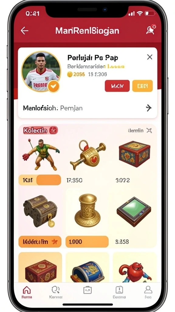 Karakter dengan berbagai kemampuan unik dan menarik.