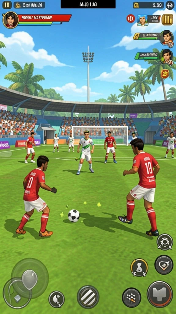 Screenshot suasana turnamen dengan hadiah menarik.