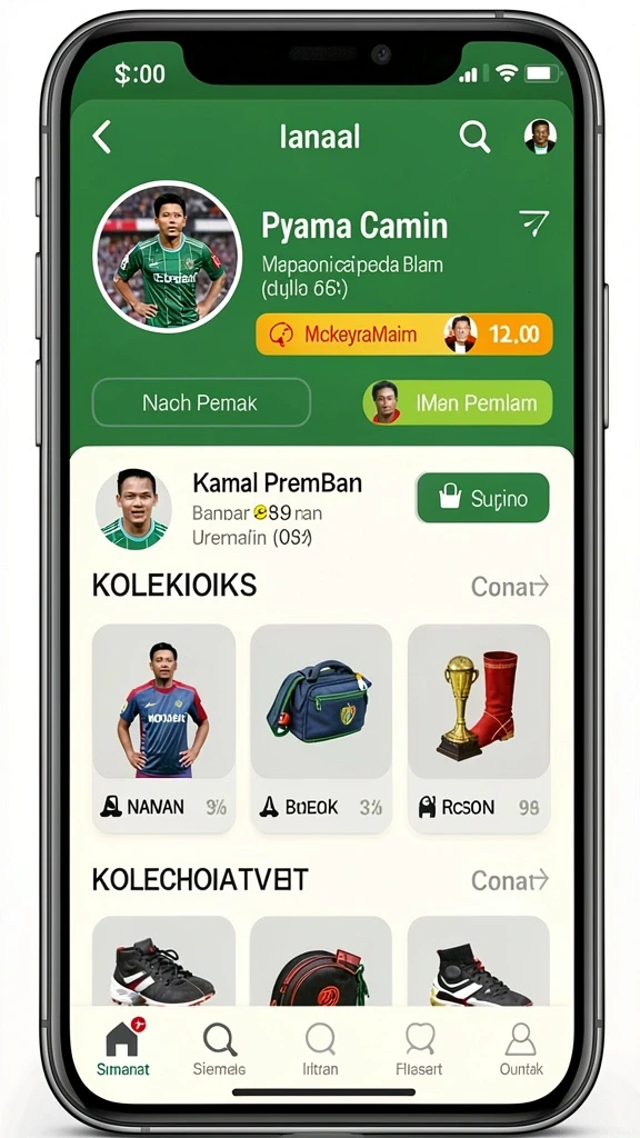Tampilan awal yang menawan dan menarik.