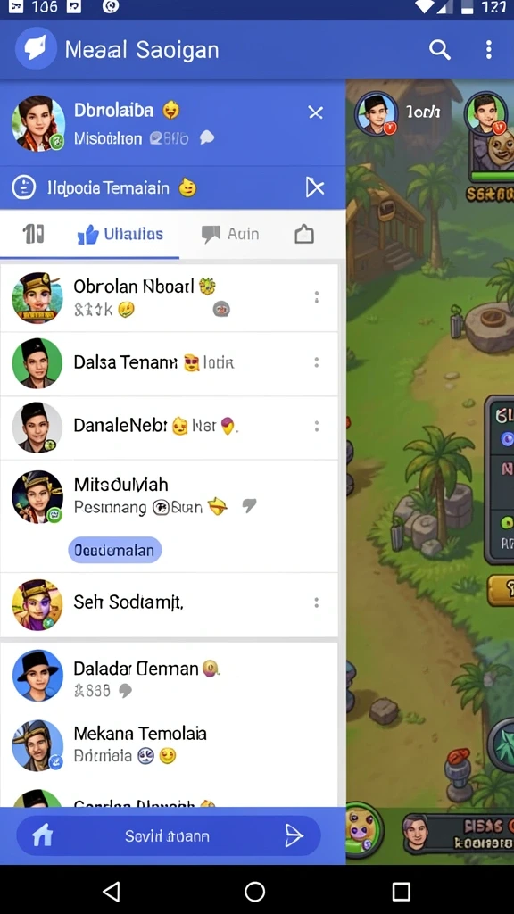 Tampilan antarmuka yang user-friendly dan menarik.