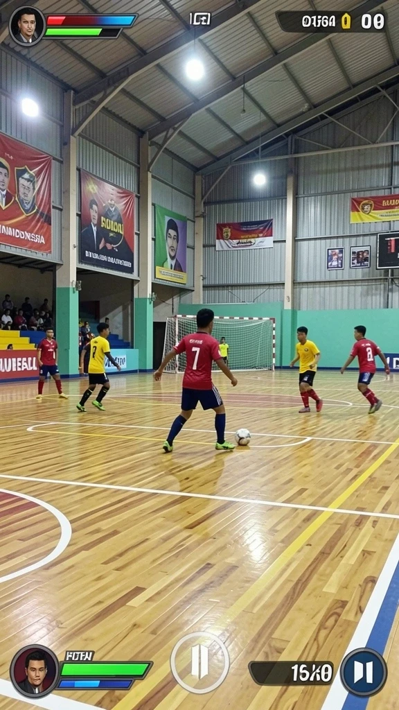 Fitur sosial untuk berinteraksi dengan pemain lain.