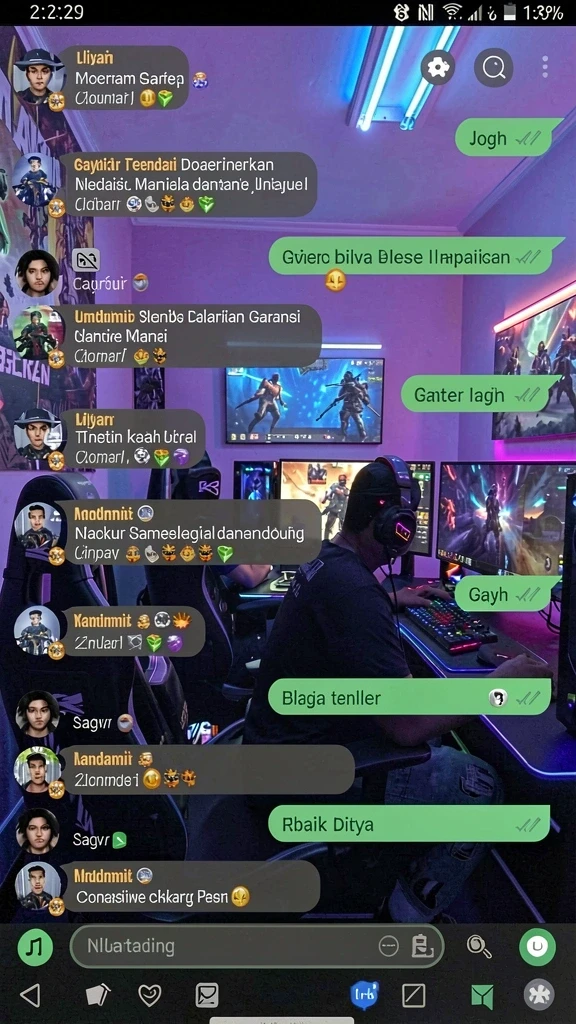 Tangkapan layar dari event terbaru yang sedang berlangsung.