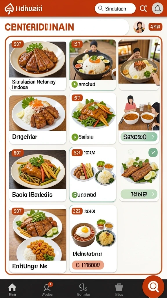 Tampilan antarmuka yang menarik dan mudah digunakan.