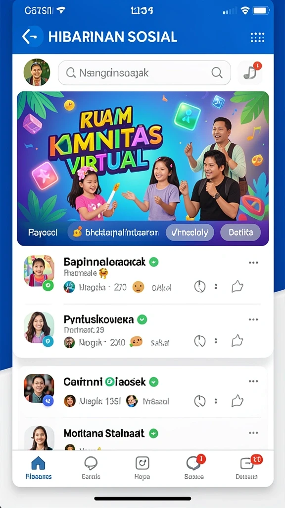 Tampilan antarmuka yang menarik dan mudah digunakan.