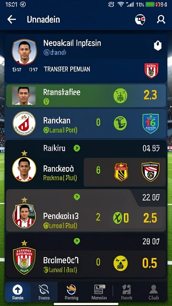 Tampilan antarmuka yang menarik dan mudah digunakan.