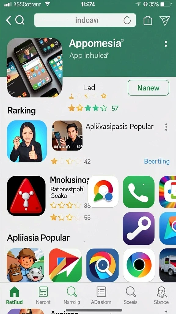 Karakter unik yang bisa Anda pilih dan mainkan.