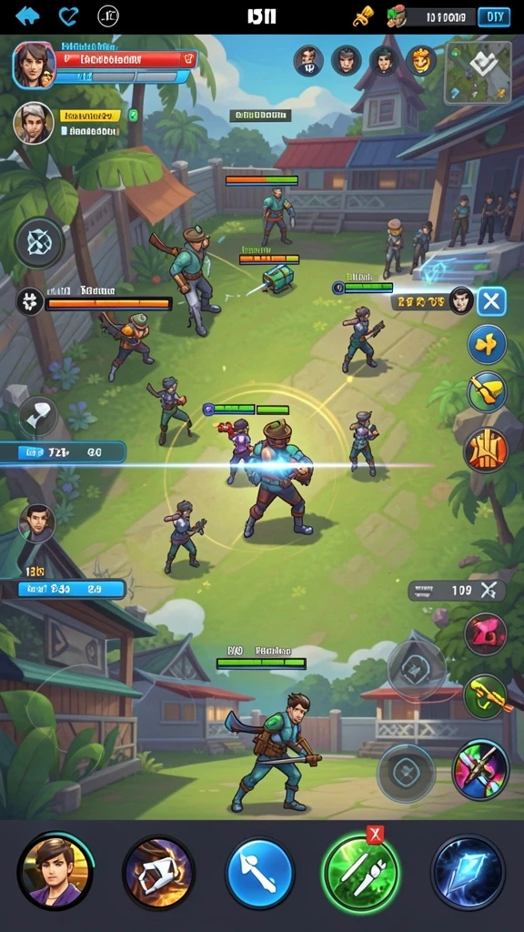 Bergabung dengan teman dalam mode multiplayer yang seru.