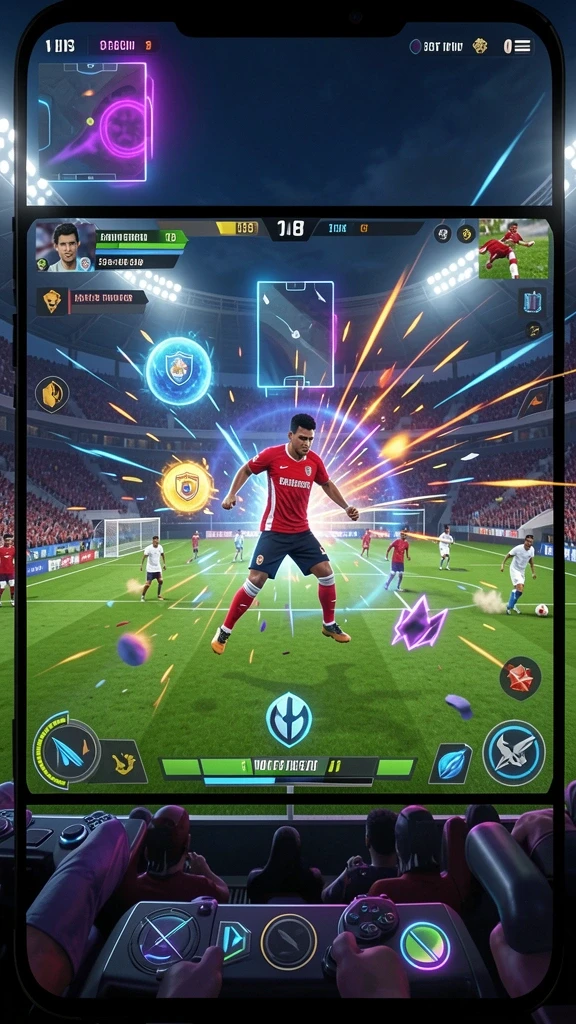 Screenshot menangkap aksi seru dalam mode multiplayer dengan teman.