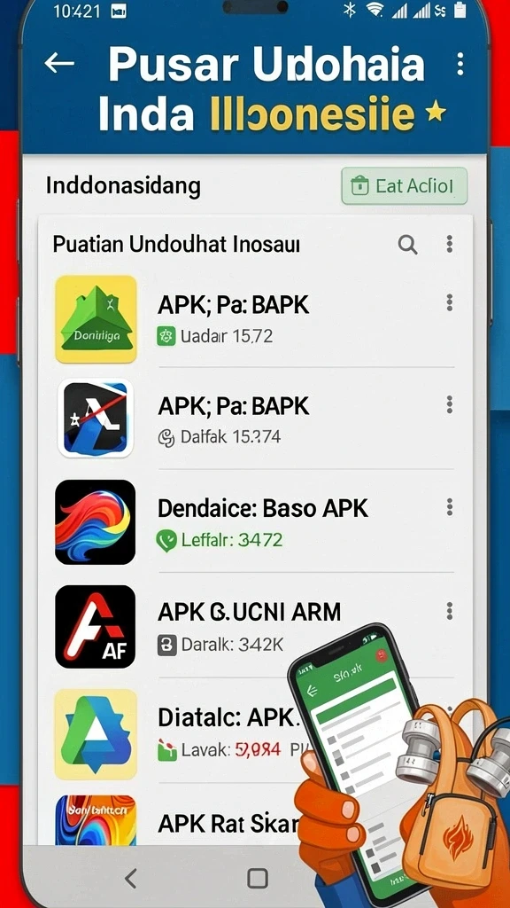 Tampilan grafis yang memukau dalam game.
