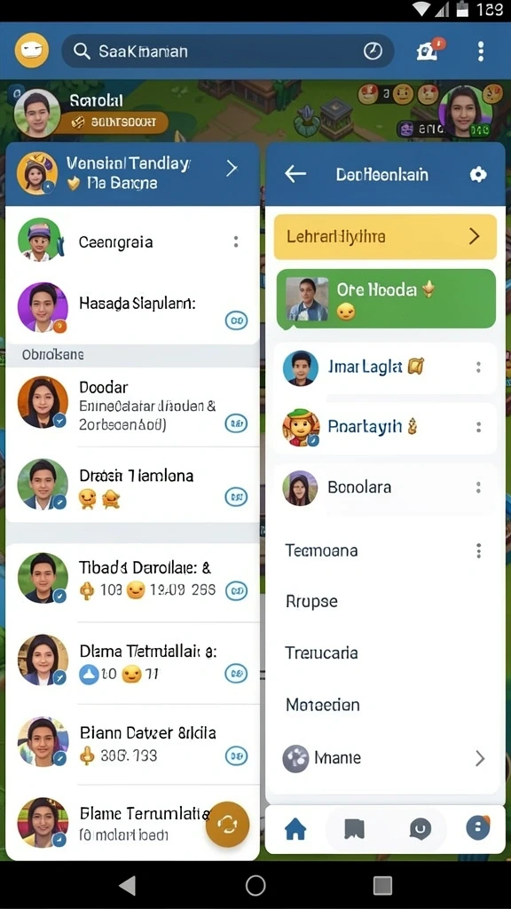 Screenshot ketiga menampilkan level baru yang menantang.