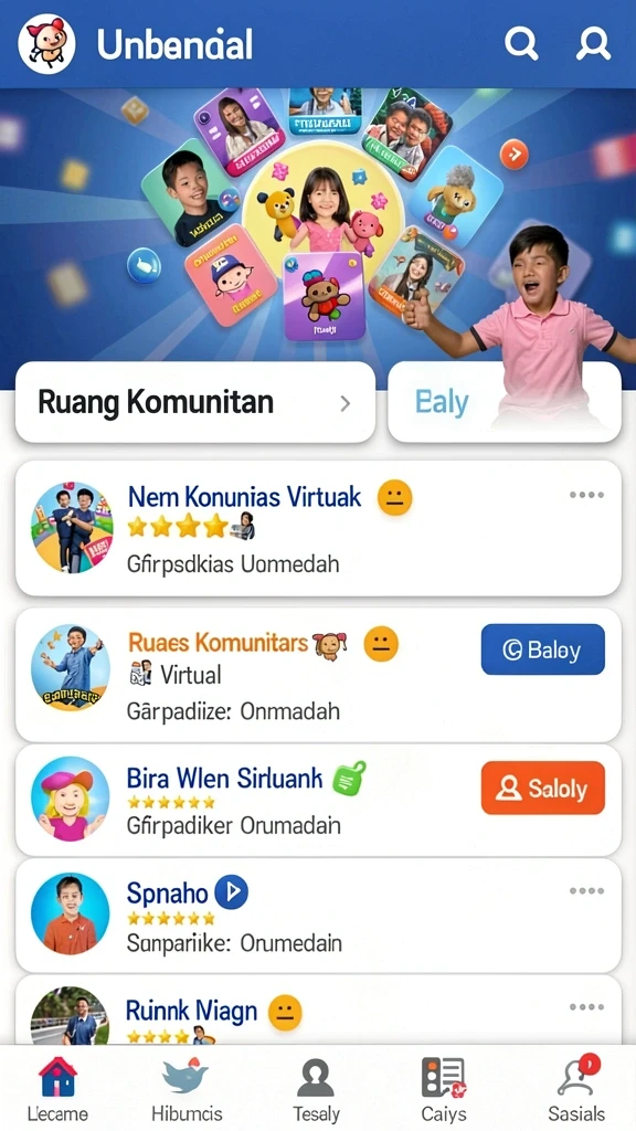 Tampilan antarmuka yang menarik dan mudah dinavigasi.