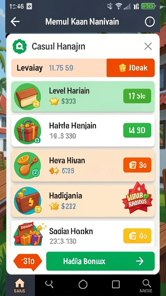 Tampilan antarmuka yang menarik dan mudah digunakan.