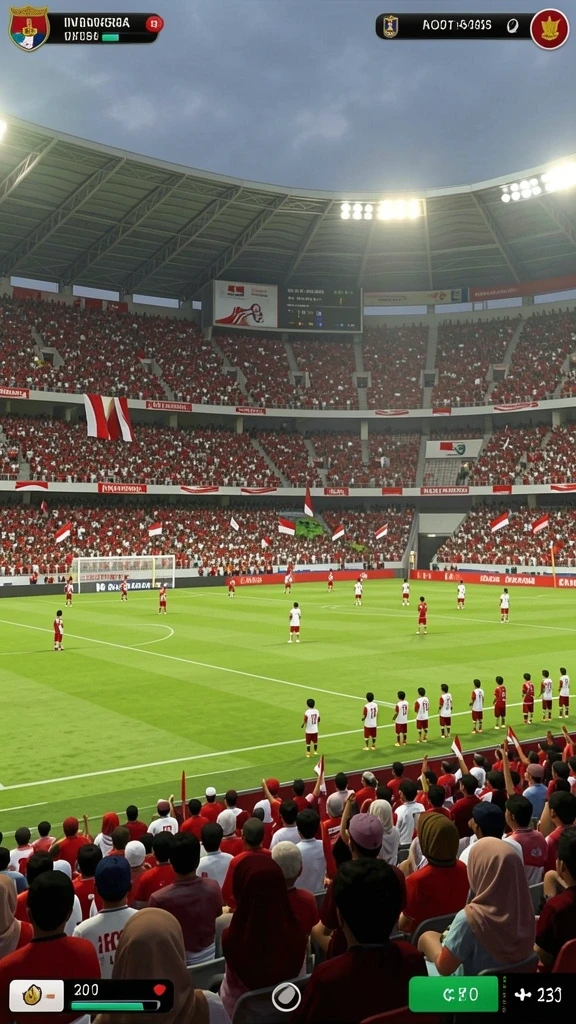 Tampilan antarmuka aplikasi yang modern dan menarik.