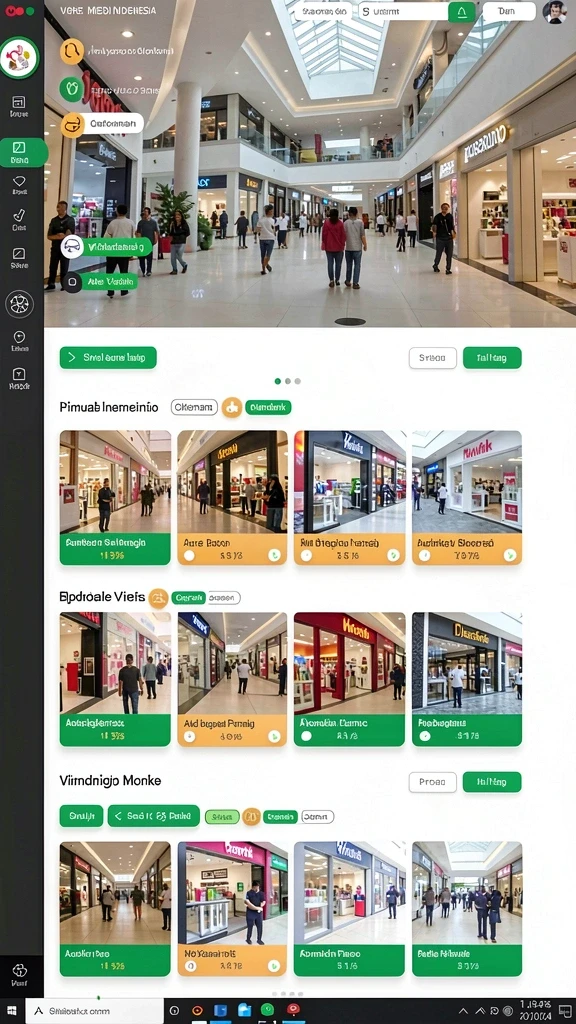 Tampilan antarmuka yang user-friendly dan menarik.
