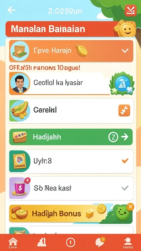 Tampilan antarmuka yang mudah digunakan dan menarik.