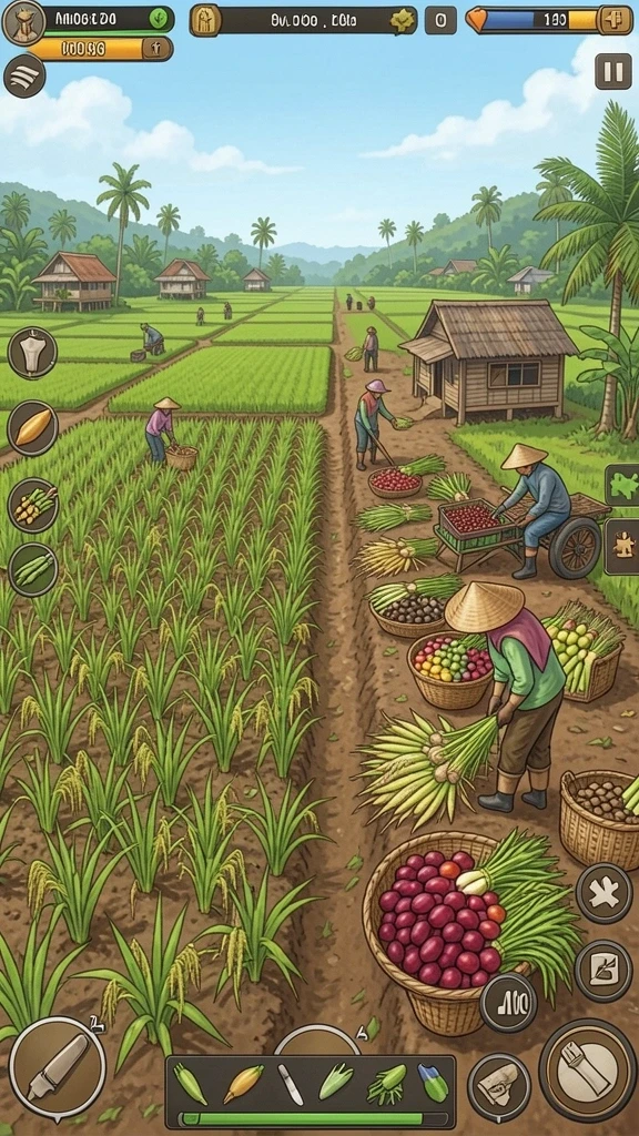 Berbagai tema permainan yang bervariasi dan seru.